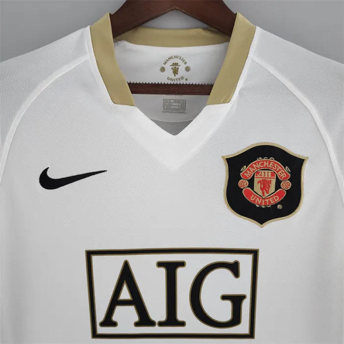 Manchester United Jersey Away Kit 2006/07 Retro Football Team Soccer Shirt