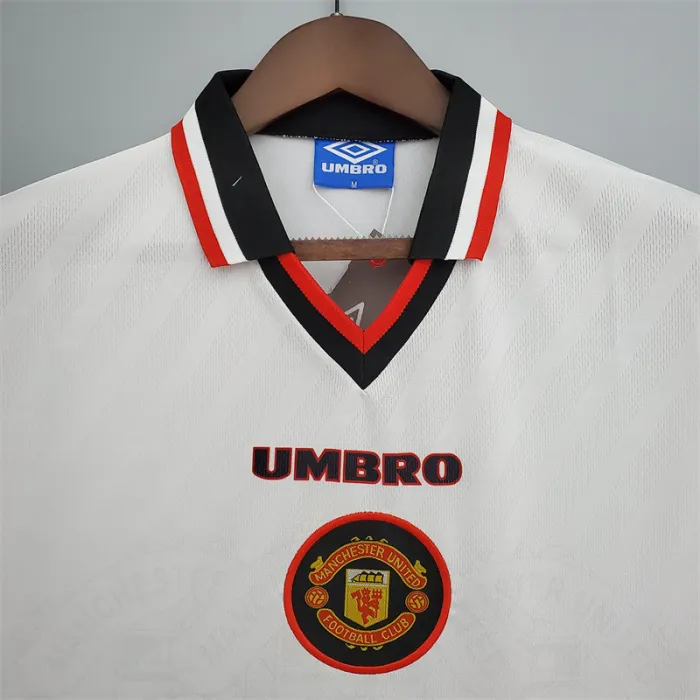 Manchester United Jersey Away Kit 1996/97 Retro Football Team Soccer Shirt