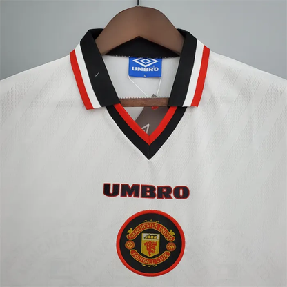 Manchester United Jersey Away Kit 1996/97 Retro Football Team Soccer Shirt