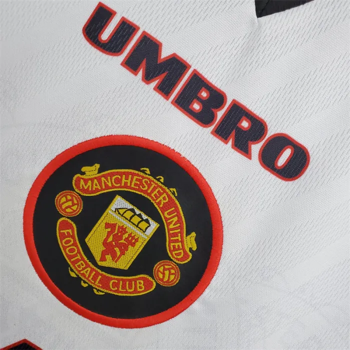Manchester United Jersey Away Kit 1996/97 Retro Football Team Soccer Shirt
