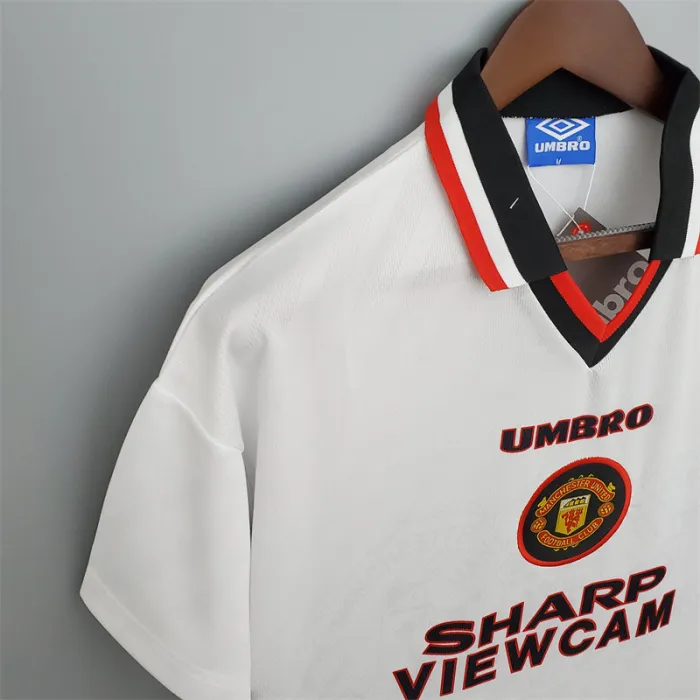 Manchester United Jersey Away Kit 1996/97 Retro Football Team Soccer Shirt