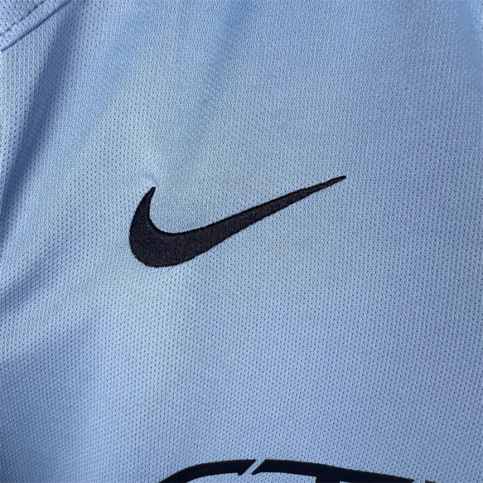 Manchester City Jersey Home Kit 2015/16 Retro Football Team Soccer Shirt