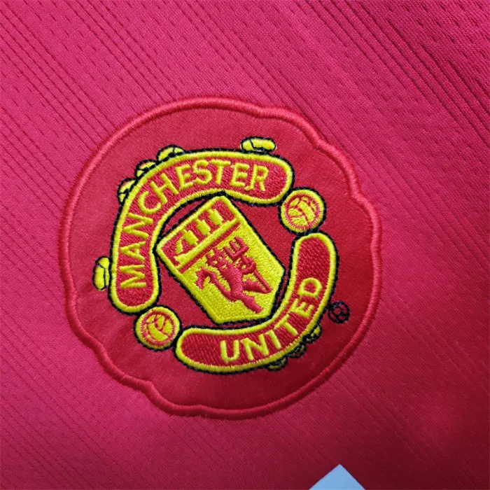 Manchester United Jersey Home Kit 07/08 Retro Football Team Soccer Shirt UCL Final Ed