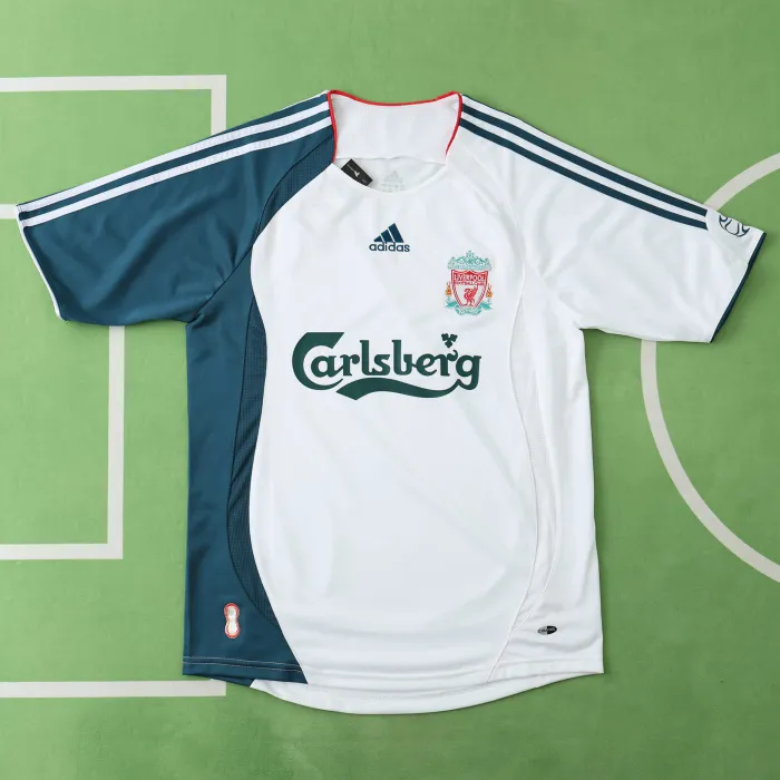 Liverpool Jersey Away Kit 2006/08 Retro Football Team Soccer Shirt
