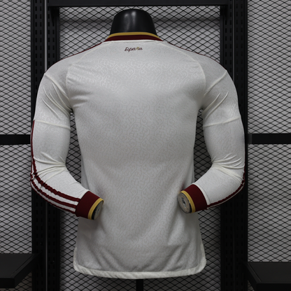 Spain World Cup Long Sleeve Player Version Jersey