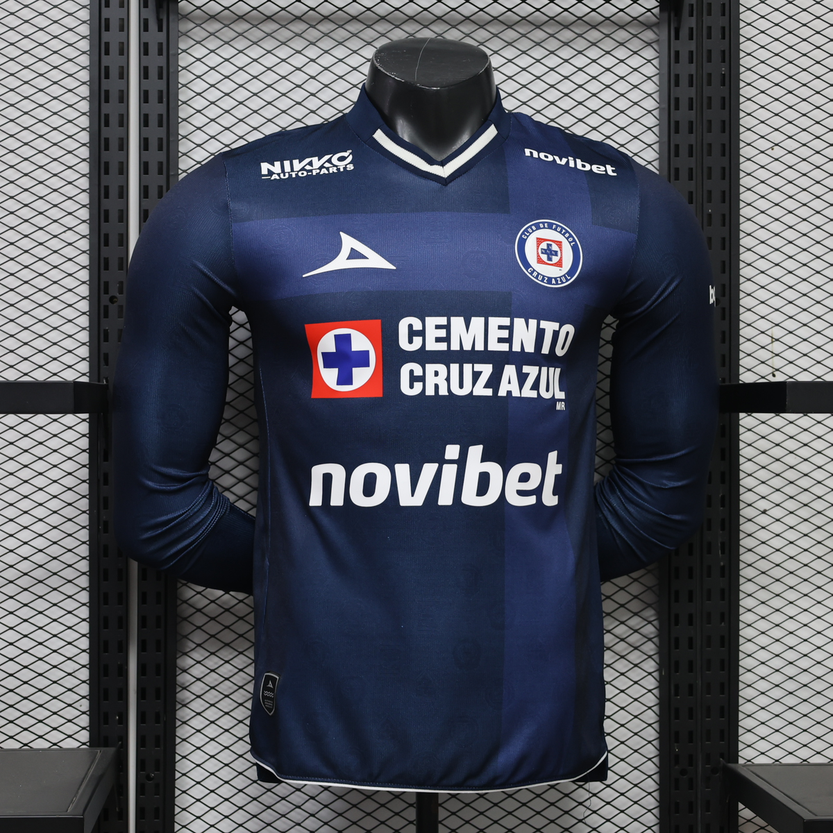 Cruz Azul 26-27 Long Sleeve Player Version Third Jersey