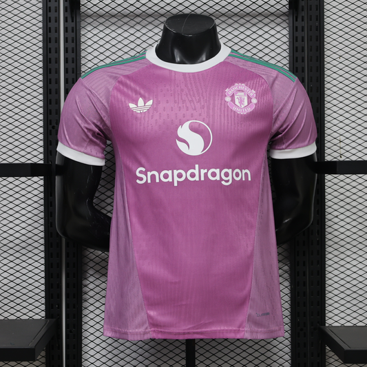 Manchester United 26-27 Goalkeeper Player Version Away Jersey