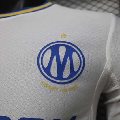 Olympique Marseille 26-27 Long Sleeve Player Version Jersey