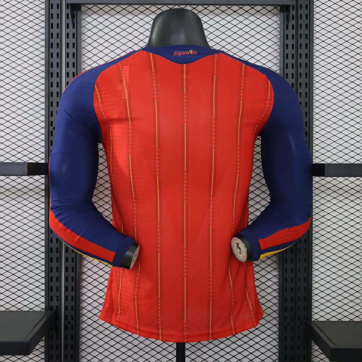 Spain World Cup Long Sleeve Player Version Jersey