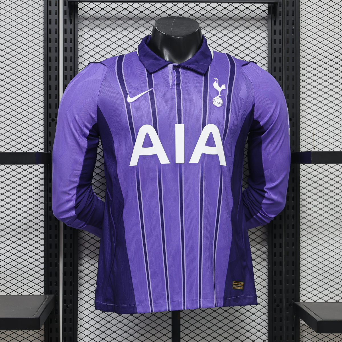 Tottenham Hotspurs 26-27 Long Sleeve Player Version Third Jersey