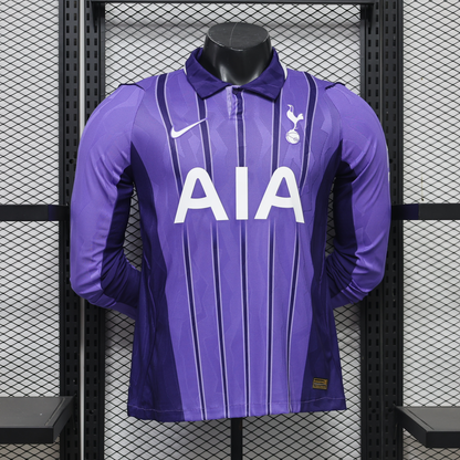 Tottenham Hotspurs 26-27 Long Sleeve Player Version Third Jersey