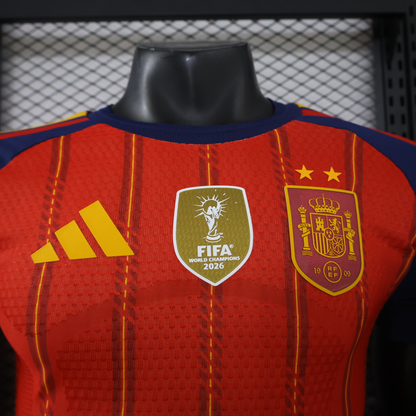 Spain World Cup Player Version Jersey