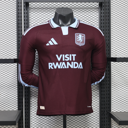 Aston Villa 26-27 Long Sleeve Player Version Jersey