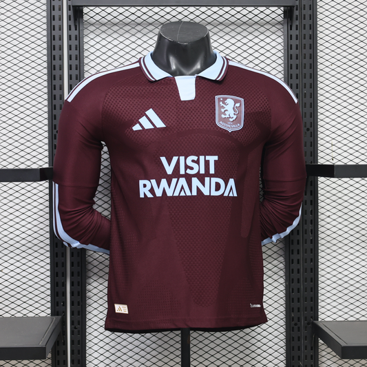Aston Villa 26-27 Long Sleeve Player Version Jersey