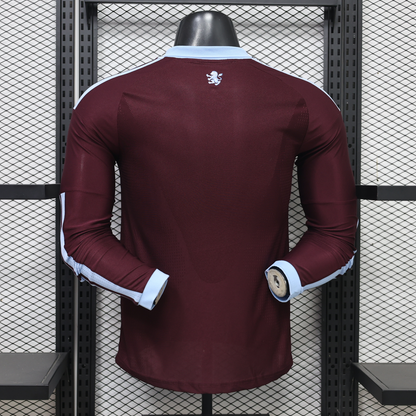 Aston Villa 26-27 Long Sleeve Player Version Jersey