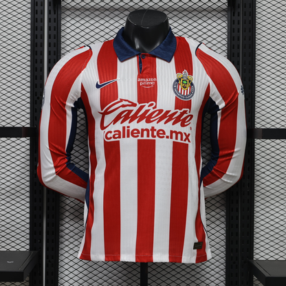 Chivas Guadalajara 26-27 Long Sleeve Player Version Jersey