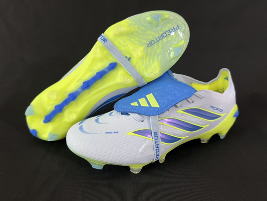Predators Elite Cleats With Tongue Grey and Blue #4