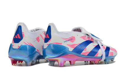 Predator Elite Cleats With Tongue Blue and Pink #6