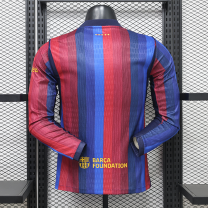 FC Barcelona 26-27 Long Sleeve Player Version Jersey
