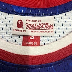 BAPE M&n Joint Jersey Nets Blue