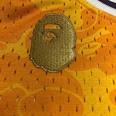 BAPE M&n Joint Jersey Lakers Ape Head