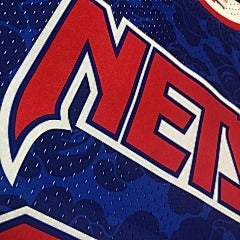 BAPE M&n Joint Jersey Nets Blue