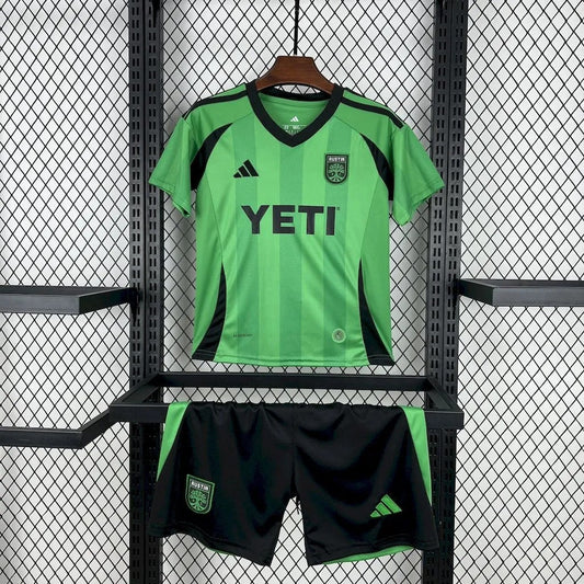 Kids Austin Jersey 25/26 Home Football Kit Soccer Jersey