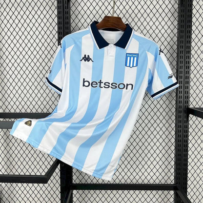 Racing Club de Avellaneda Jersey 25/26 Home Football Kit Soccer Jersey