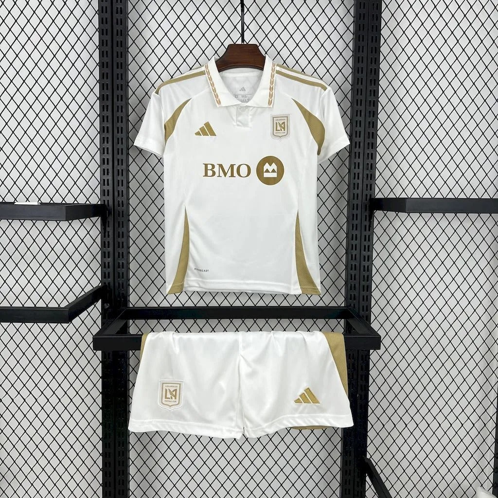 Kids Los Angeles Fc Jersey 25/26 Away Football Kit Soccer Jersey