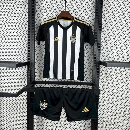 Kids Atletico Mineiro Jersey 25/26 Home Football Kit Soccer Jersey