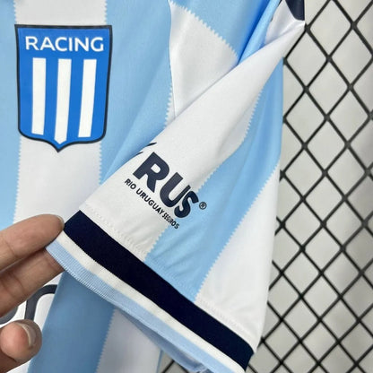 Racing Club de Avellaneda Jersey 25/26 Home Football Kit Soccer Jersey