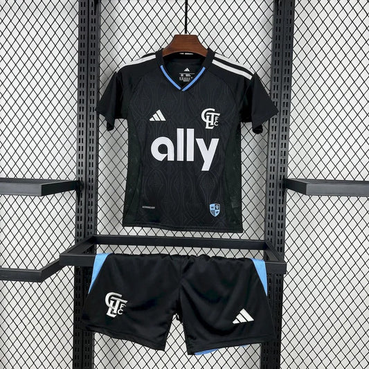 Kids Charlotte Jersey 25/26 Away Football Kit Soccer Jersey