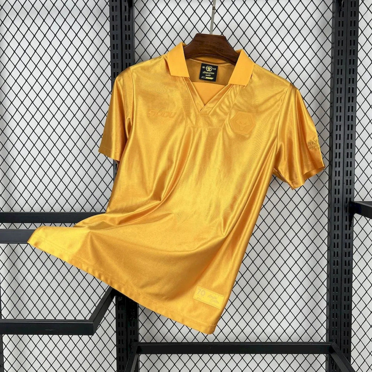 Wolves 70th Jersey 2025-26 Football Kit Soccer Jersey