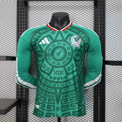 Player Version Mexico Jersey 2026 World Cup Football Kit Player Version Long Sleeves
