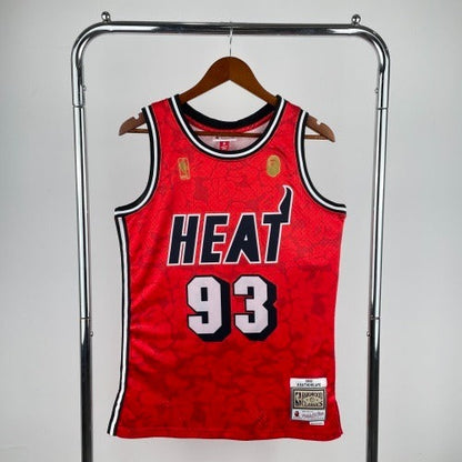 BAPE M&n Joint Jersey Heat Red