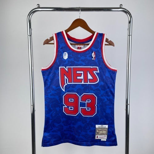 BAPE M&n Joint Jersey Nets Blue