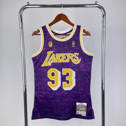BAPE M&n Joint Jersey Lakers