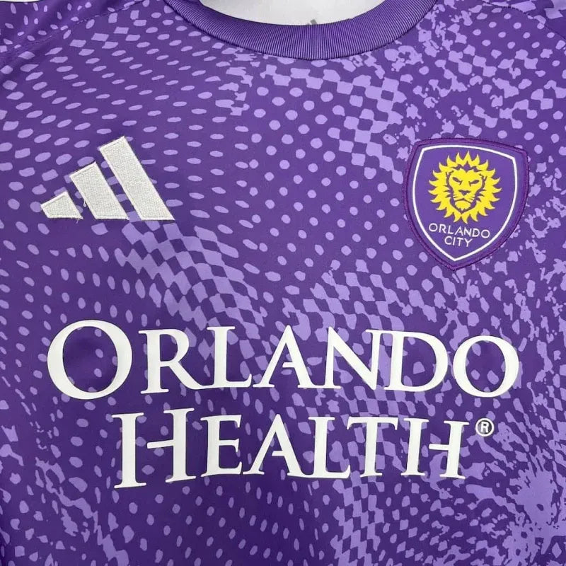 Orlando City Home Jersey 25/26 Football Kit Soccer Jersey