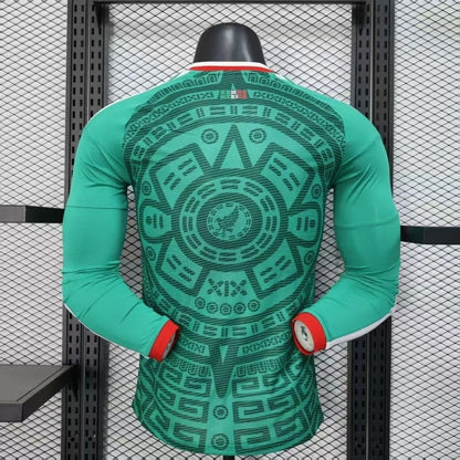 Player Version Mexico Jersey 2026 World Cup Football Kit Player Version Long Sleeves