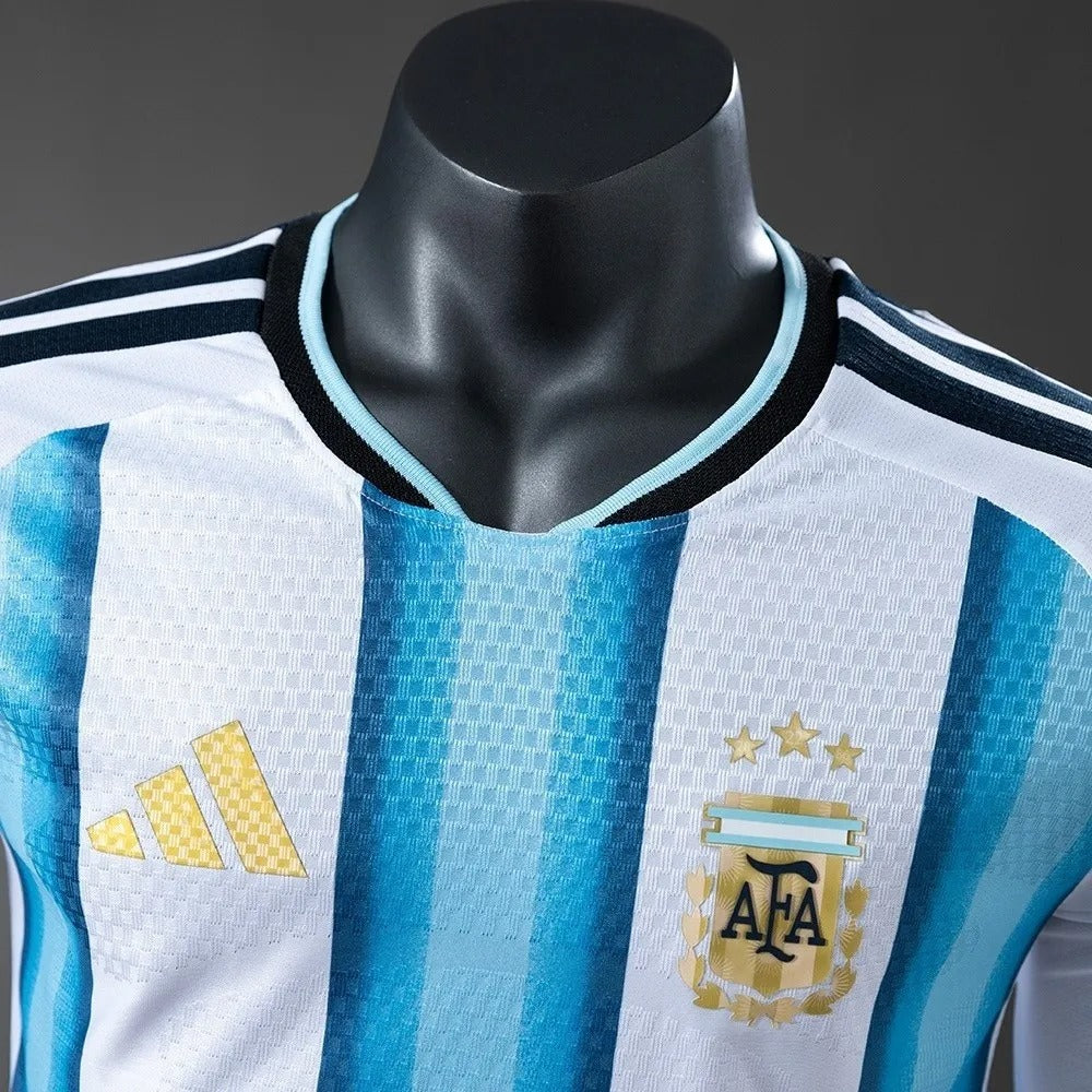 Player Version Argentina Jersey 2026 World Cup Home Football Kit Long Sleeves