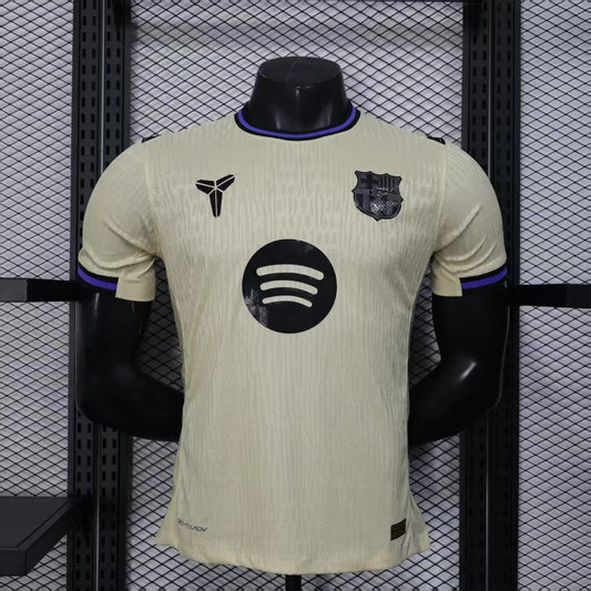 Player Version Barcelona Away Jersey 25/26 Football Kit Soccer Jersey Kobe
