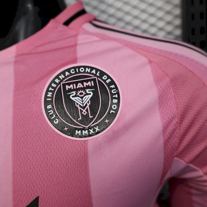 Player Version Inter Miami Jersey 25/26 Home Long Sleeves Football Kit Soccer Jersey
