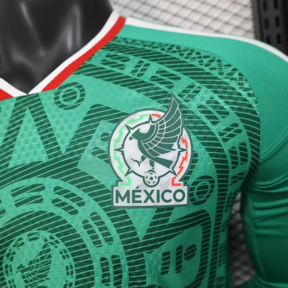 Player Version Mexico Jersey 2026 World Cup Football Kit Player Version Long Sleeves