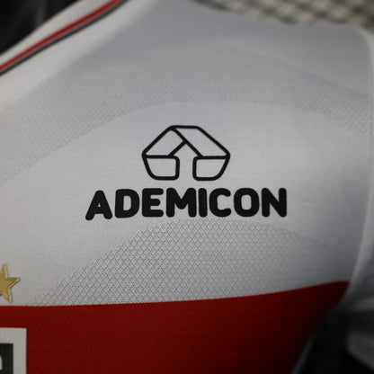 Player Version Sao Paulo Jersey 25/26 Home Football Kit Soccer Jersey