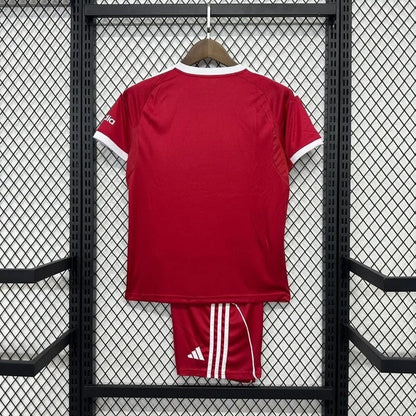 Kids Liverpool Jersey 25/26 Home Football Kit Soccer Jersey