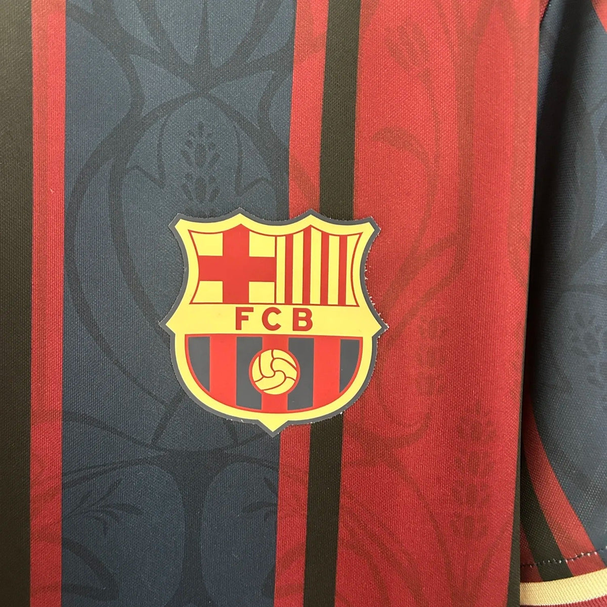 Barcelona Jersey 25/26 Anniversary Football Kit Soccer Jersey