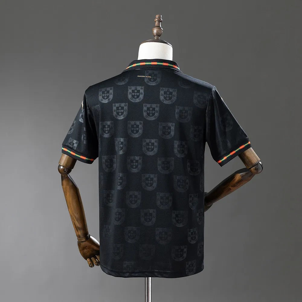 Portugal Jersey 25/26 Black Special Football Kit World Cup 2026