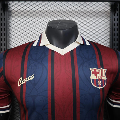 Player Version Barcelona Jersey 25/26 Anniversary Football Kit Soccer Jersey