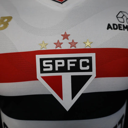 Player Version Sao Paulo Jersey 25/26 Home Football Kit Soccer Jersey